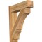 Ekena Millwork Balboa Rough Sawn Craftsman Outlooker, Western Red Cedar, 8"W x 30"D x 34"H OUT08X30X34BOA04RWR - alternate 1